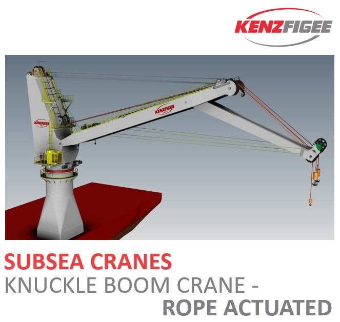 KenzFigee_Subsea_Cranes_Knuckle_Boom_Crane_Rope_Actuated_Orange_Delta_Equipment