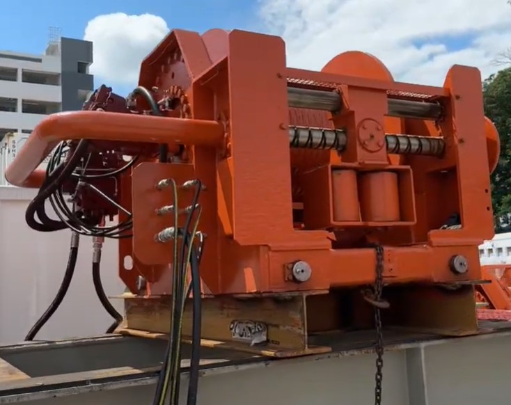 20T_winch_Orange_Delta_Offshore_Equipment_Singapore