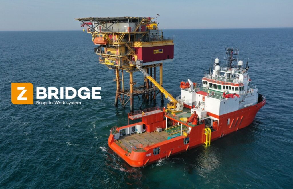 Z-bridge_Bring-to-Work_B2W_system_mini-SOV_offshore_PSV_Orange_Delta_Equipment_Singapore_Products